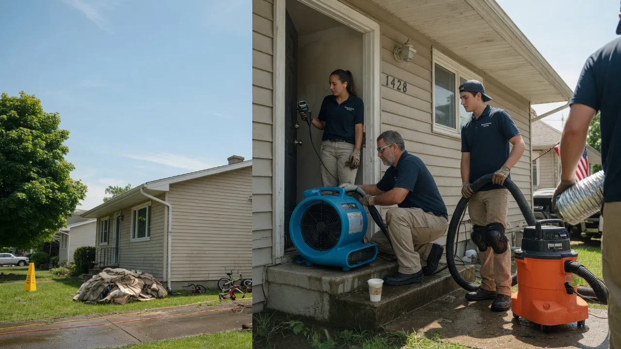 Water Damage Restoration in Latham, IL near me